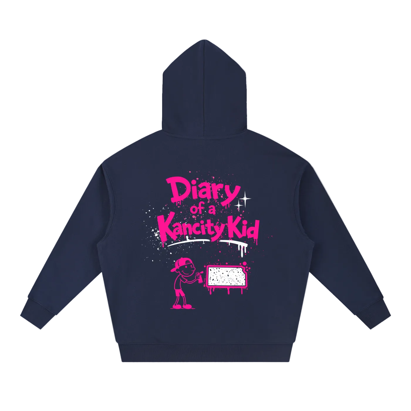 W Kanicty Kid KS Drop-Shoulder Hoodie
