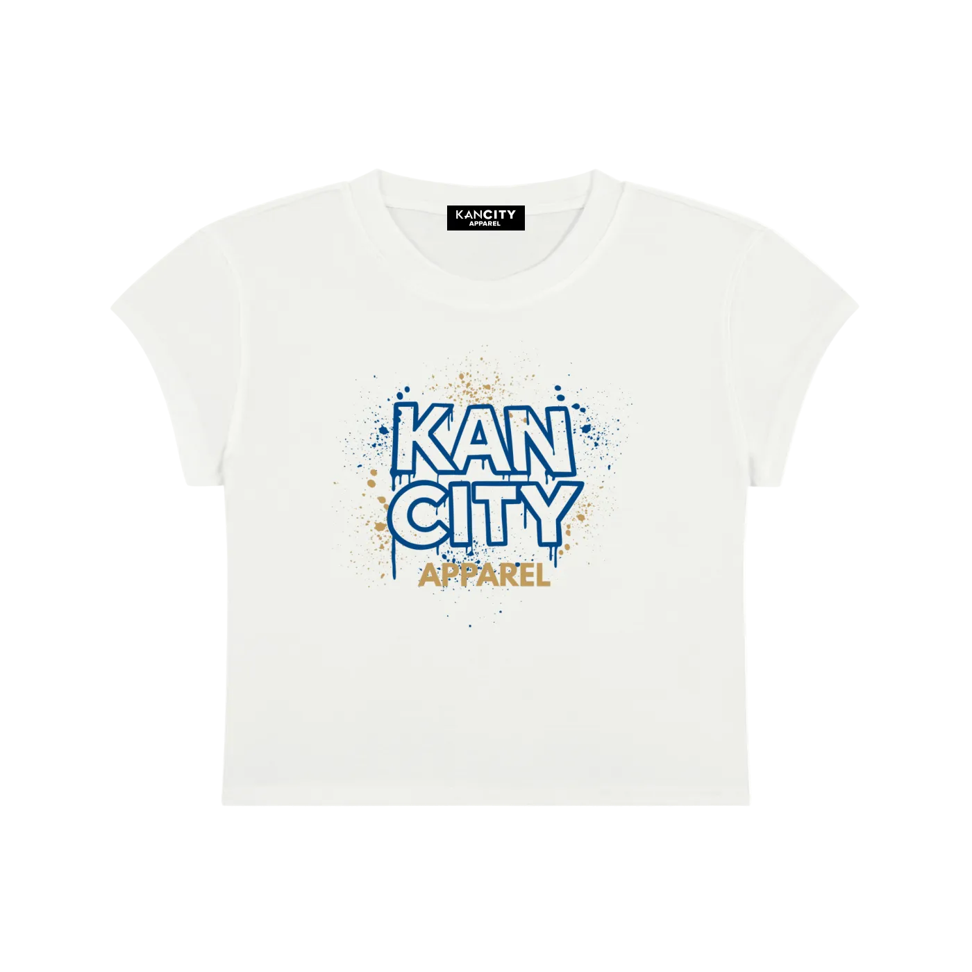 W Kancity Kid KS Slim-Fit Cropped T-Shirt