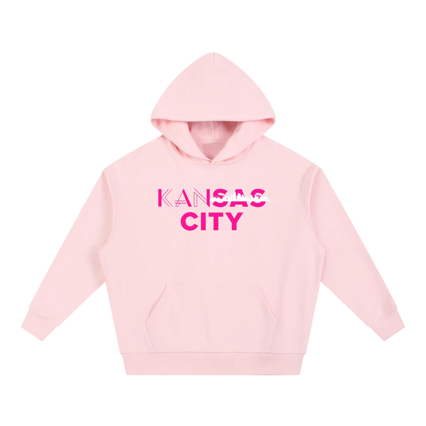 W The City Drop-Shoulder Hoodie