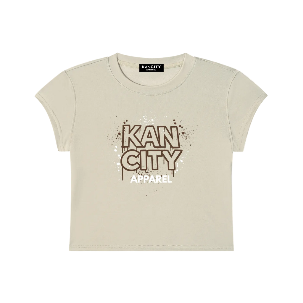 W Kancity Kid MO Slim-Fit Cropped T-Shirt