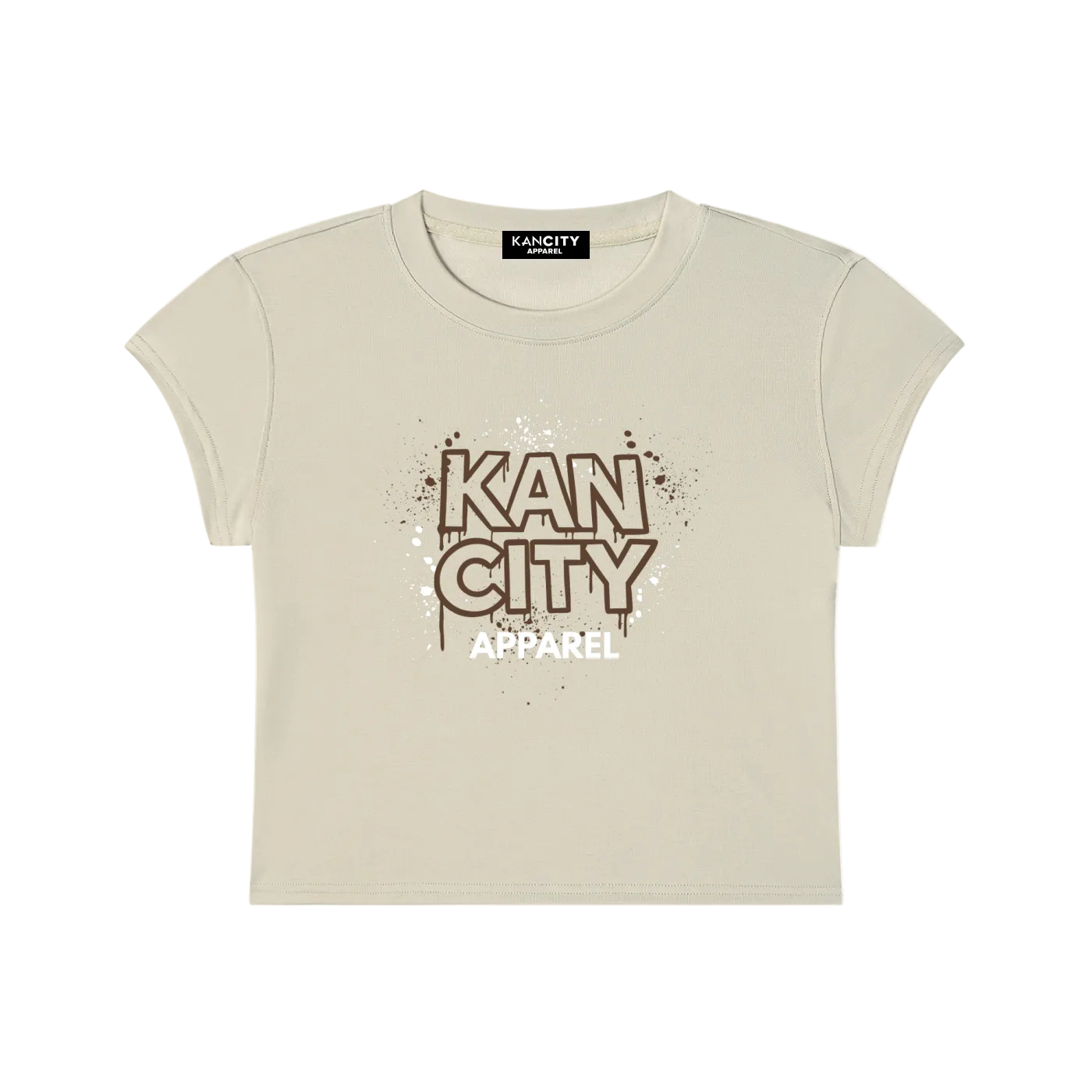 W Kancity Kid MO Slim-Fit Cropped T-Shirt