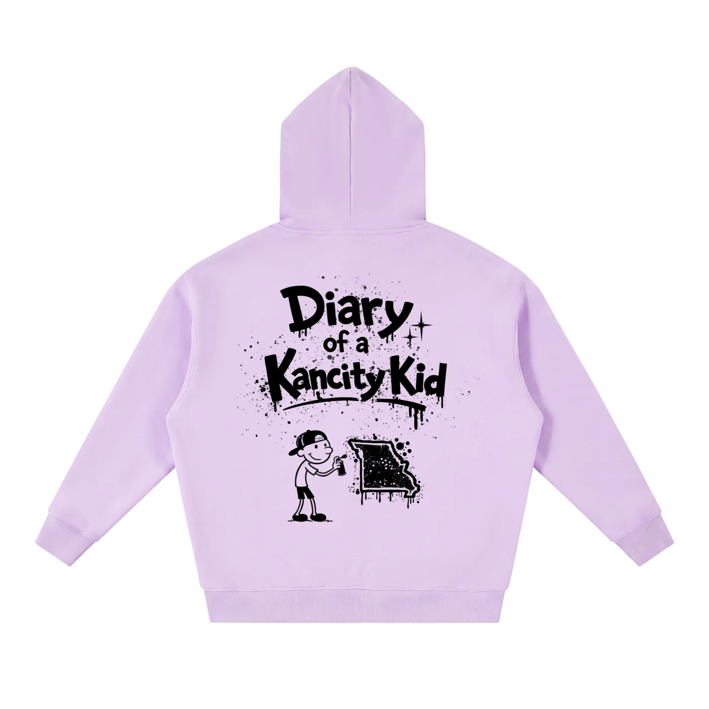 Kancity Kid MO Oversized Zip Hoodie