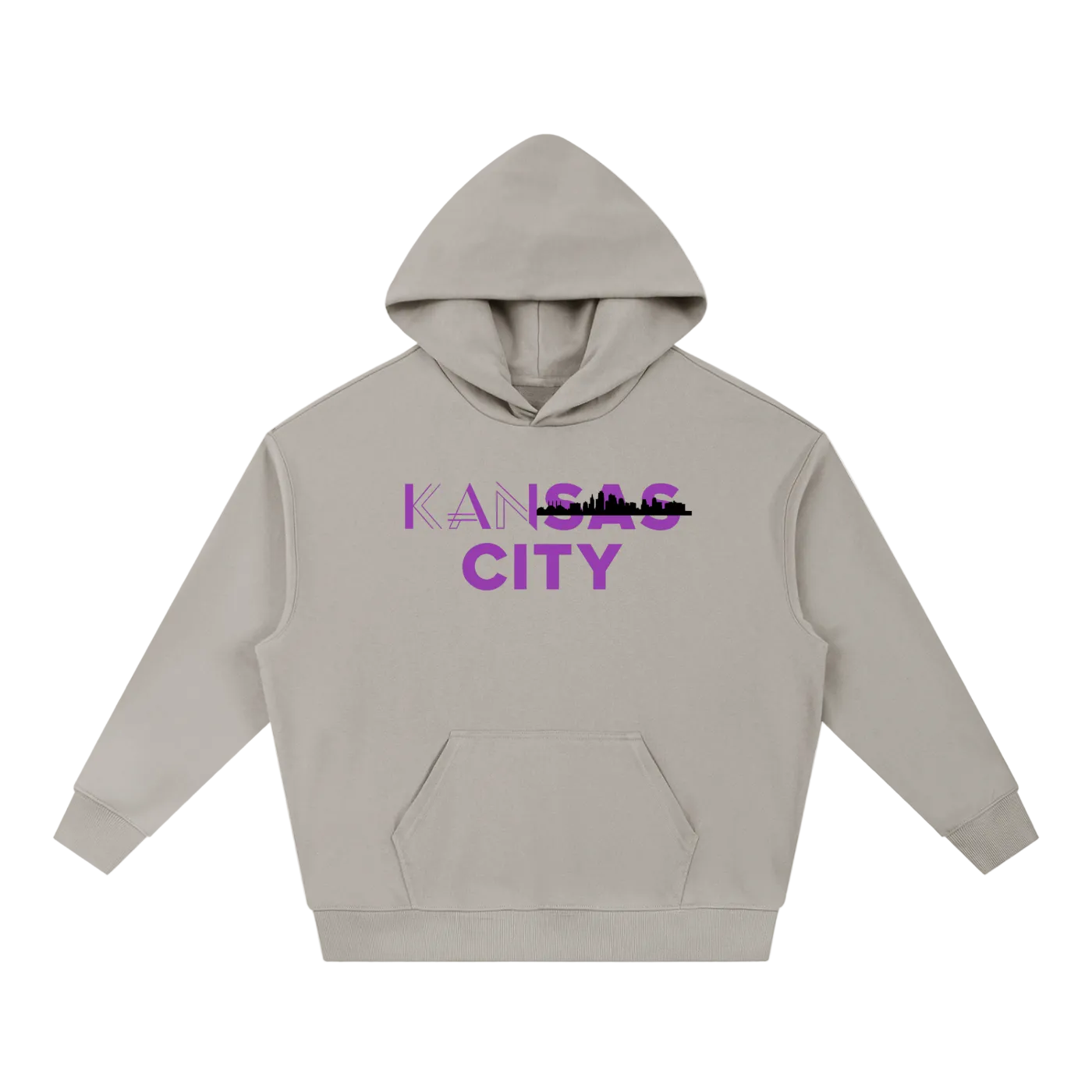 W The City Drop-Shoulder Hoodie