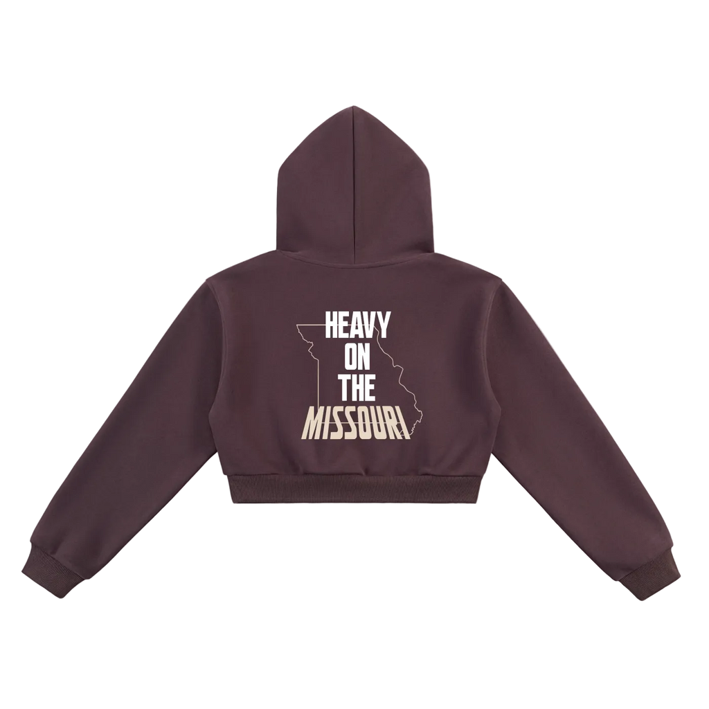 W Kancity MO Cropped Hoodie