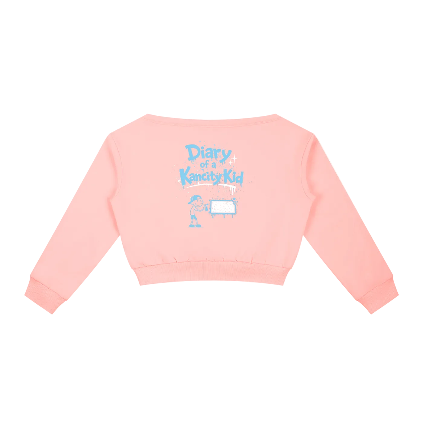 W Kancity Kid KS Off-Shoulder Sweatshirt