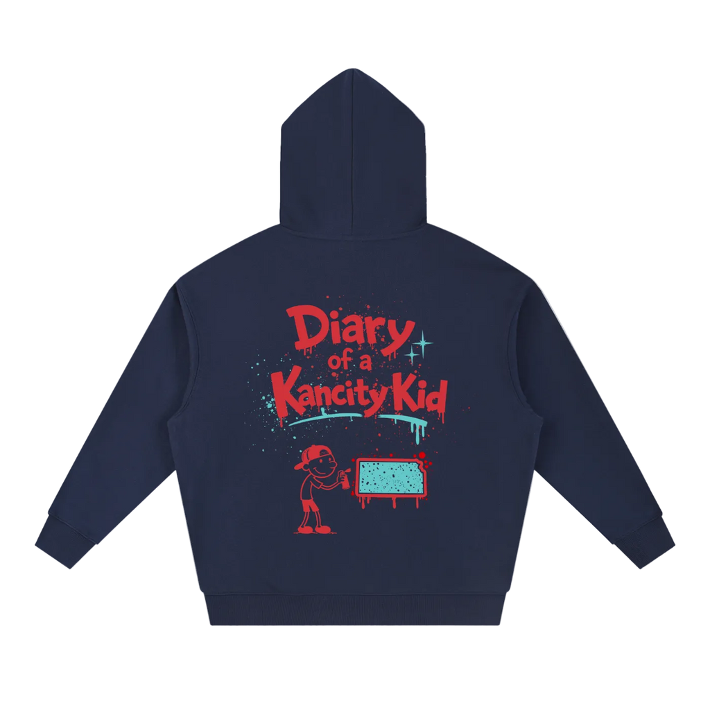 W Kanicty Kid KS Drop-Shoulder Hoodie