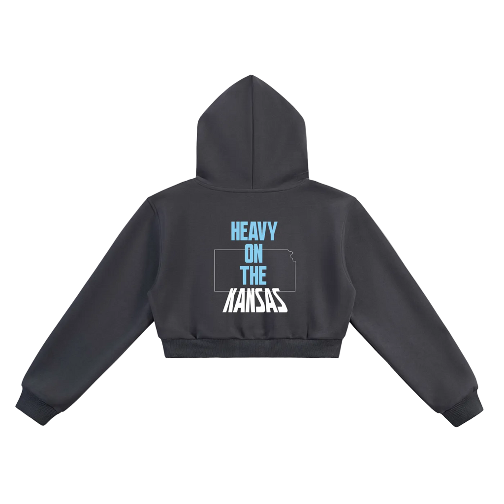 W Kancity KS Cropped Hoodie