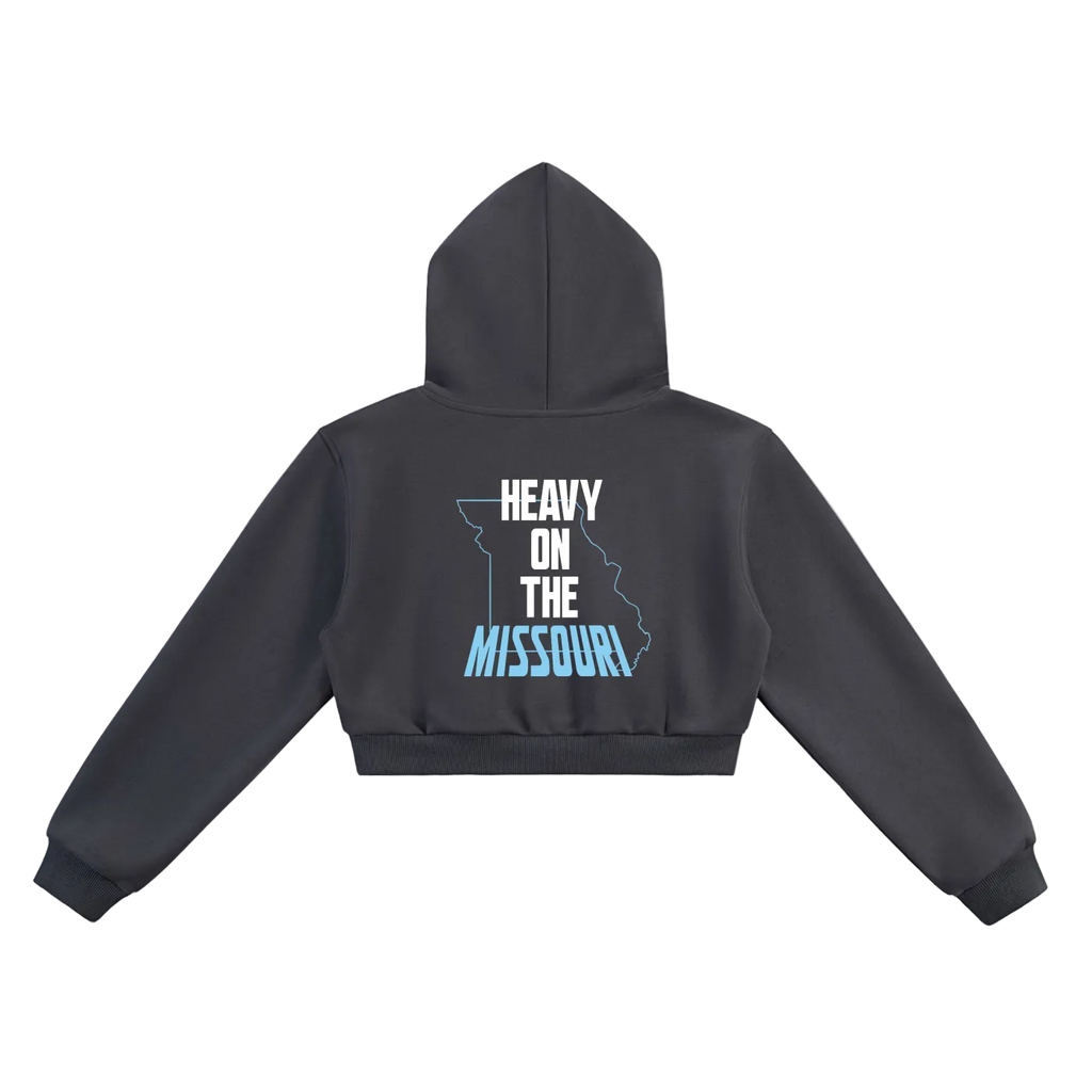 W Kancity MO Cropped Hoodie