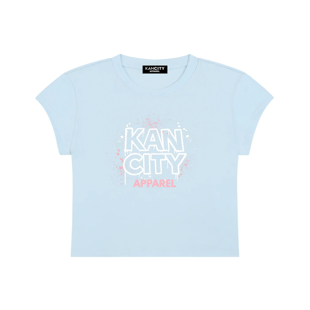 W Kancity Kid KS Slim-Fit Cropped T-Shirt