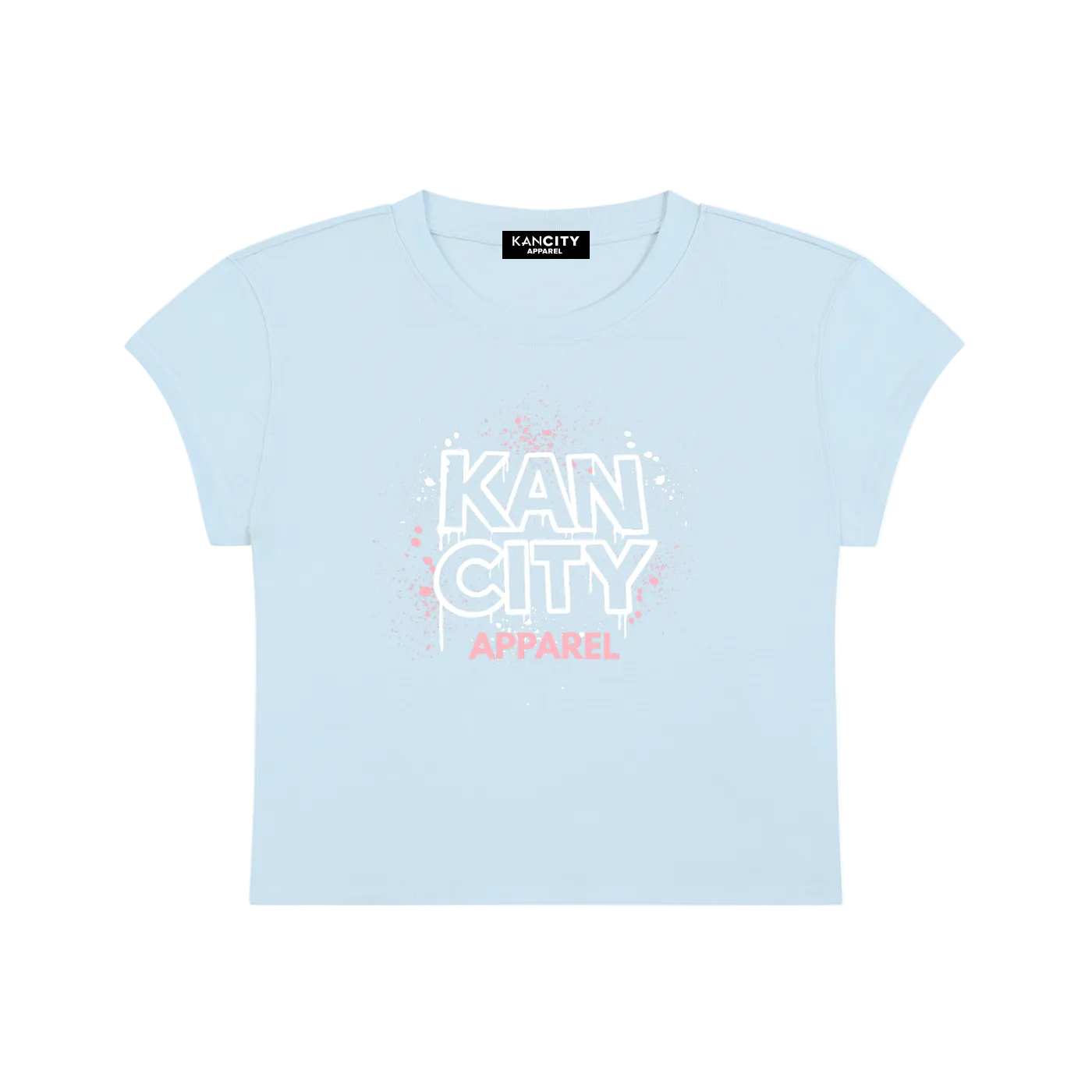 W Kancity Kid KS Slim-Fit Cropped T-Shirt