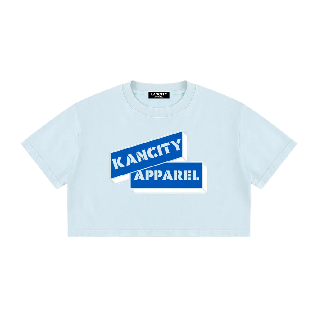 W City Block Crop T-Shirt