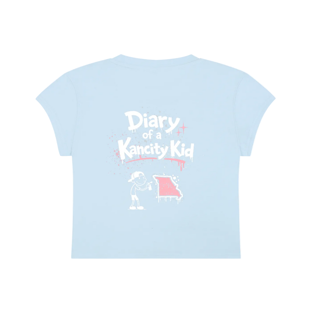 W Kancity Kid MO Slim-Fit Cropped T-Shirt