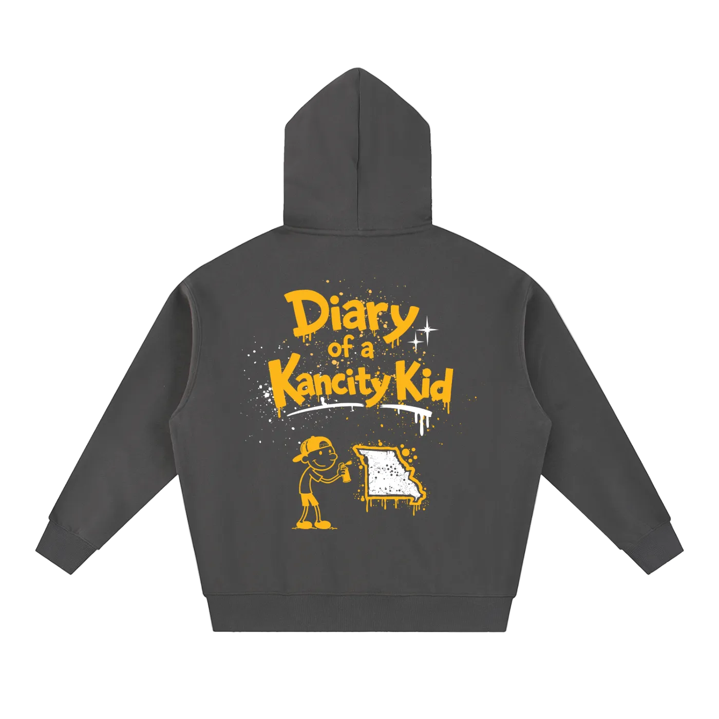 Kancity Kid MO Oversized Zip Hoodie