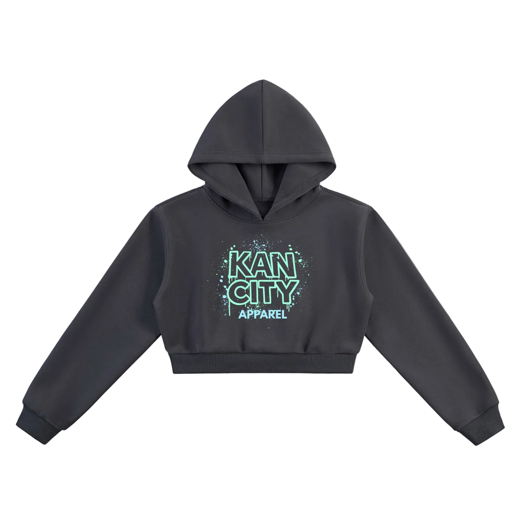 W Kancity Kid MO Cropped Hoodie