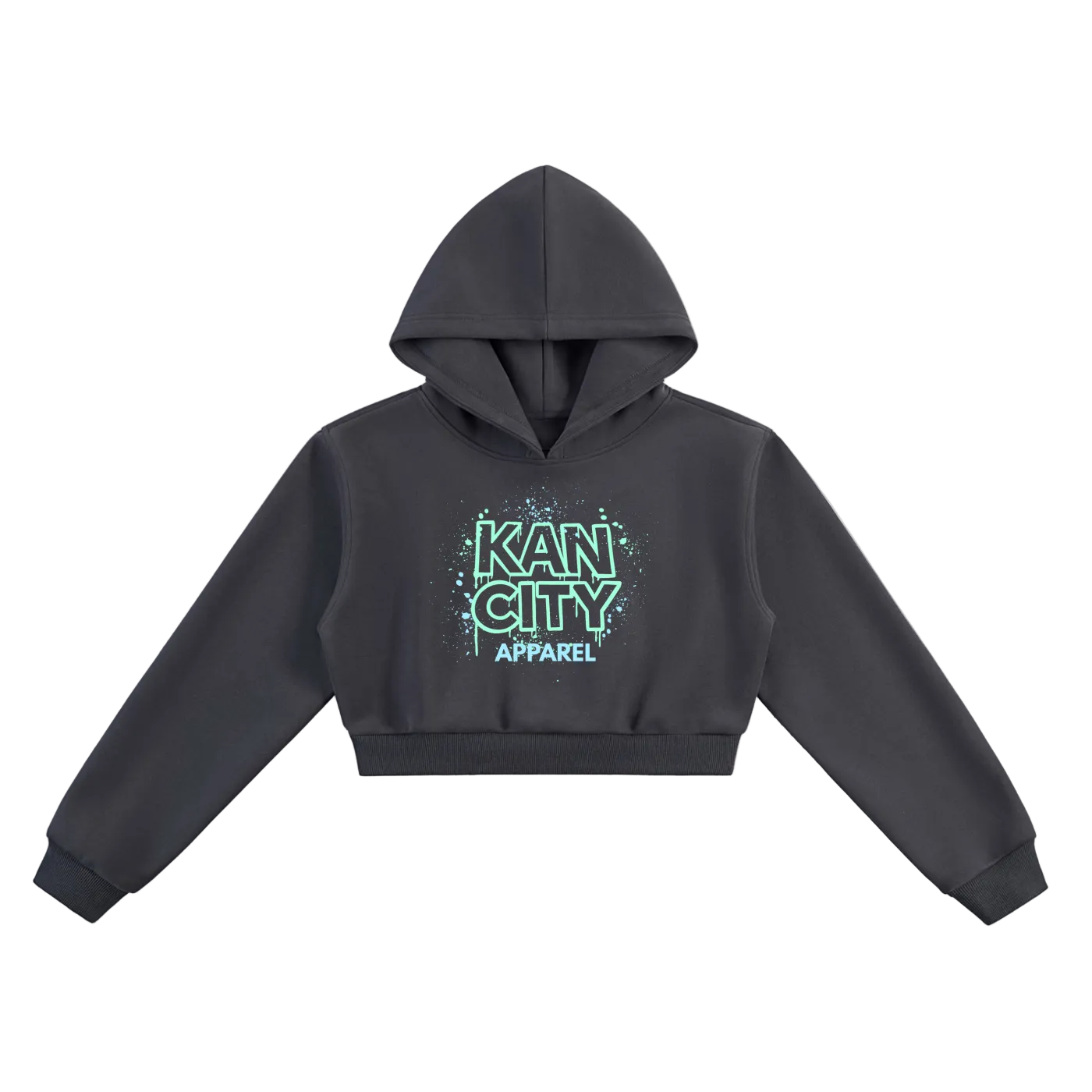 W Kancity Kid MO Cropped Hoodie