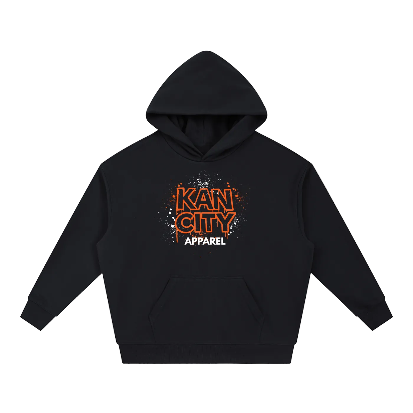 W Kanicty Kid MO Drop-Shoulder Hoodie