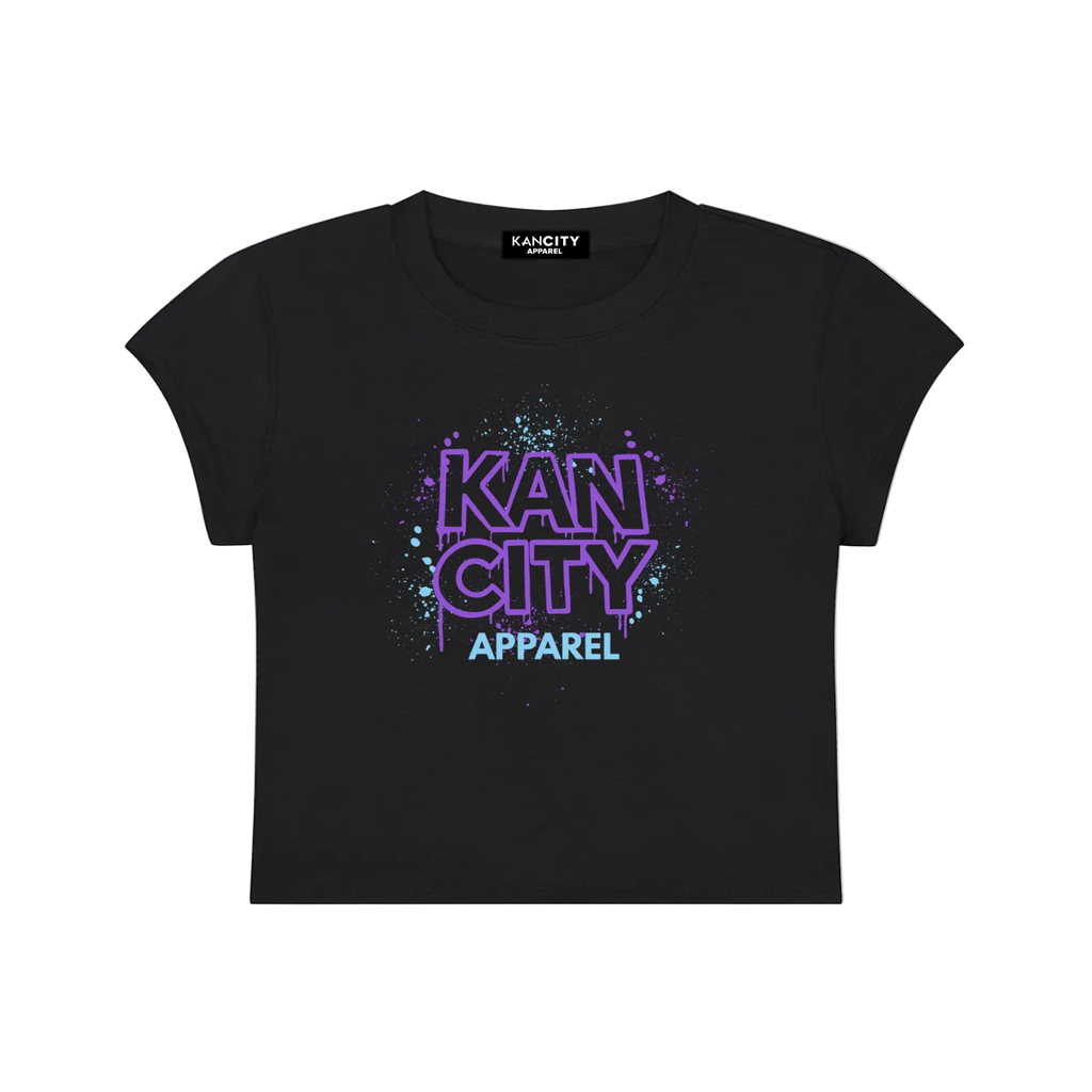 W Kancity Kid KS Slim-Fit Cropped T-Shirt
