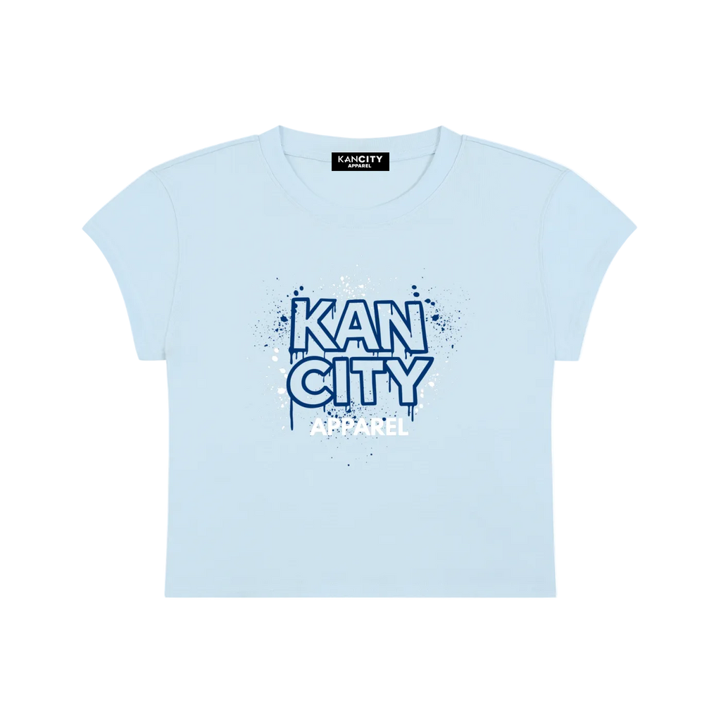 W Kancity Kid KS Slim-Fit Cropped T-Shirt