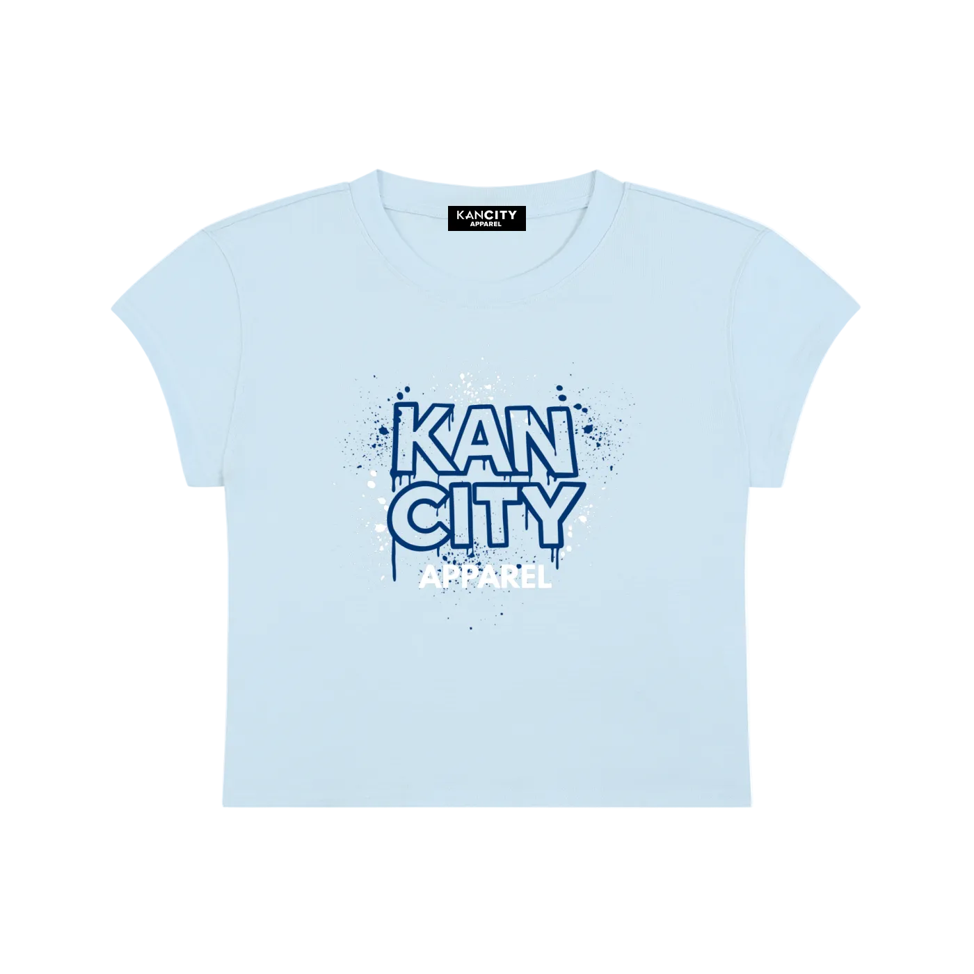 W Kancity Kid KS Slim-Fit Cropped T-Shirt