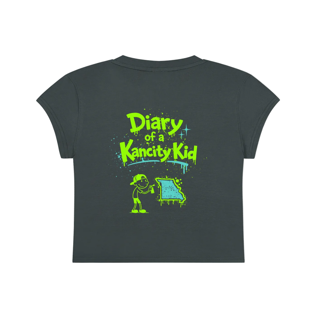 W Kancity Kid MO Slim-Fit Cropped T-Shirt