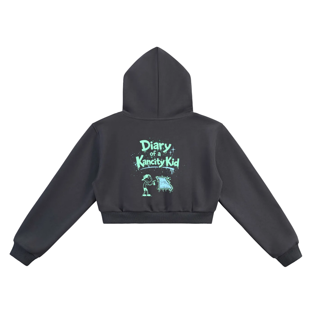 W Kancity Kid MO Cropped Hoodie
