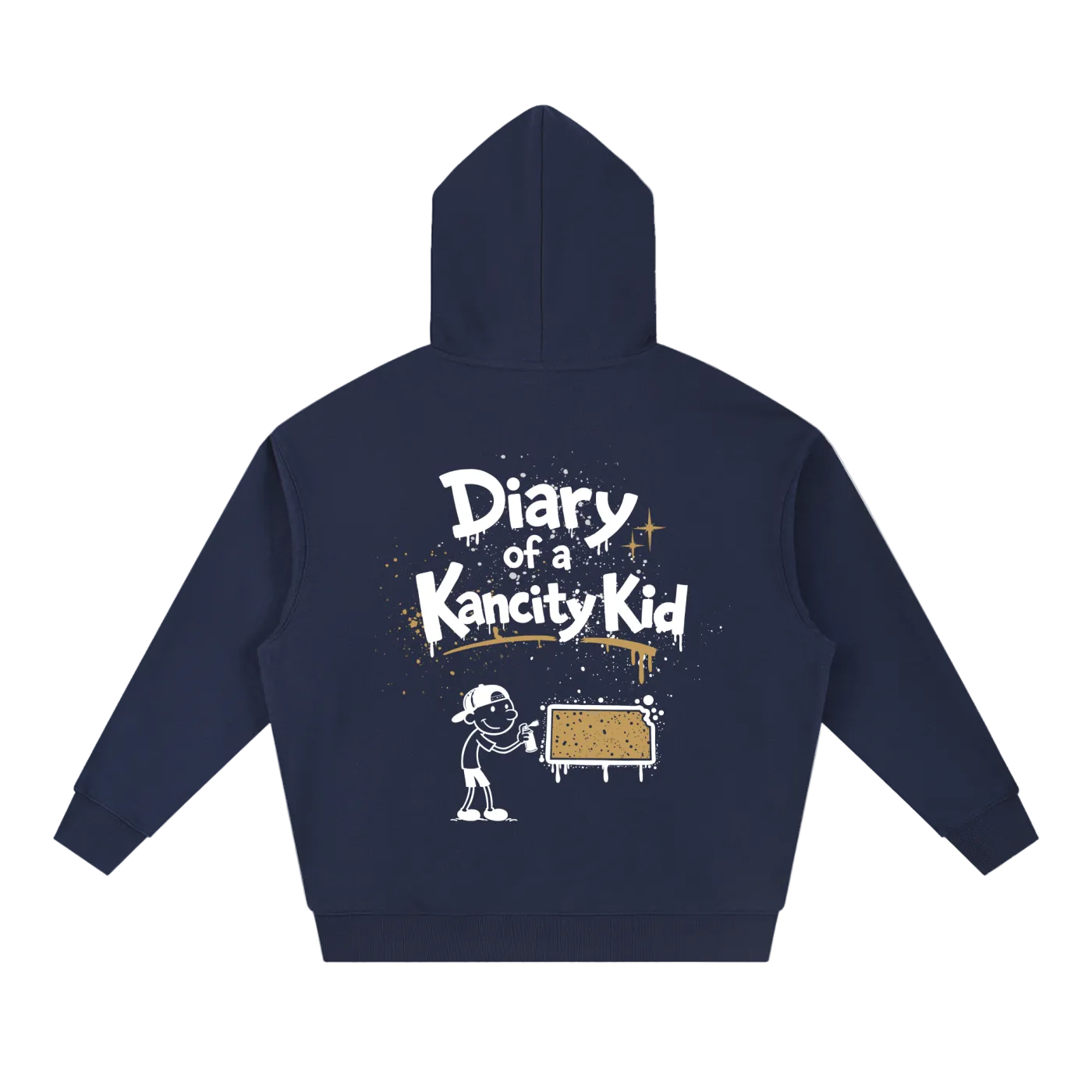 W Kanicty Kid KS Drop-Shoulder Hoodie