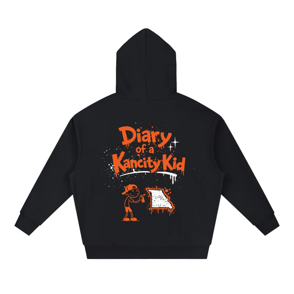 W Kanicty Kid MO Drop-Shoulder Hoodie