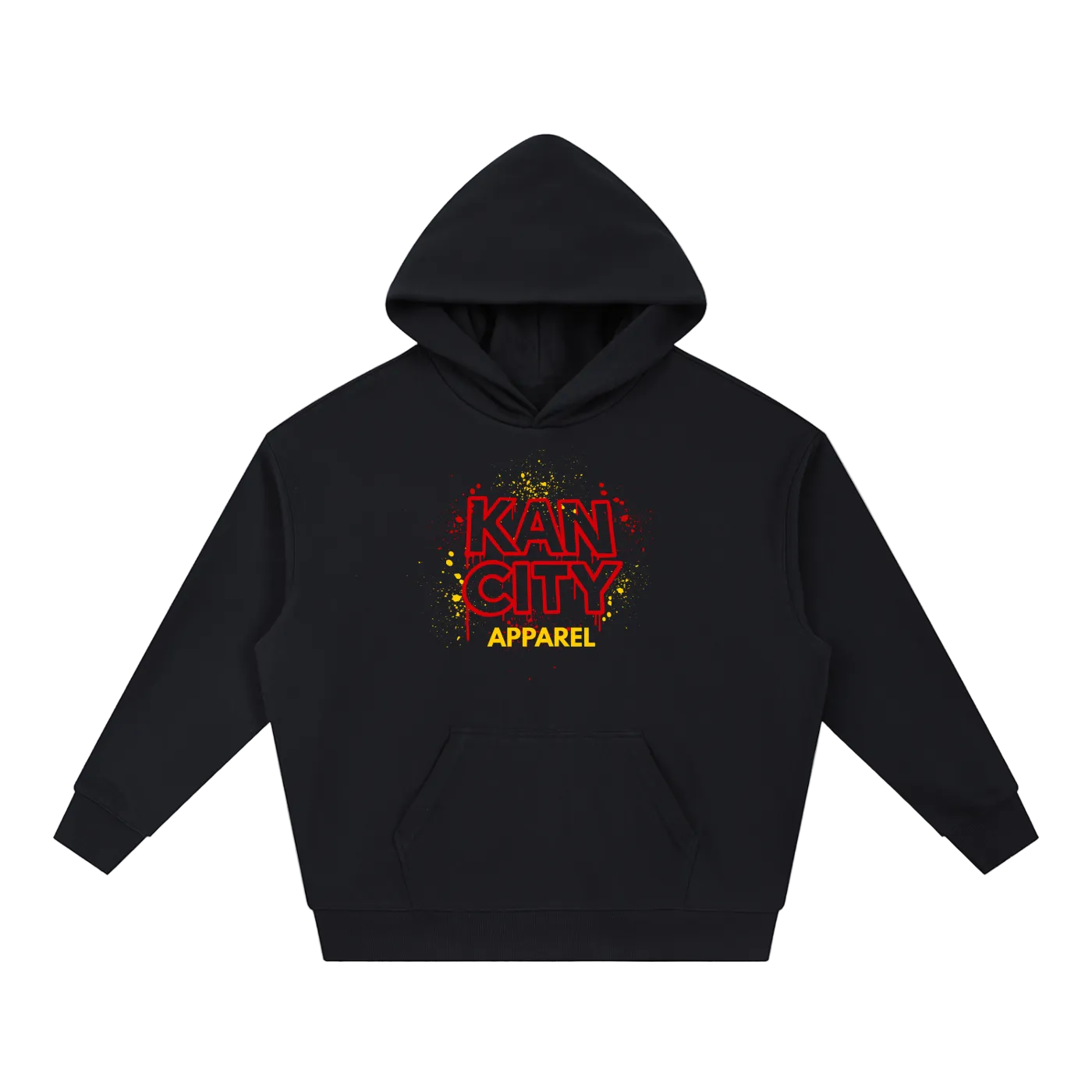 W Kanicty Kid MO Drop-Shoulder Hoodie