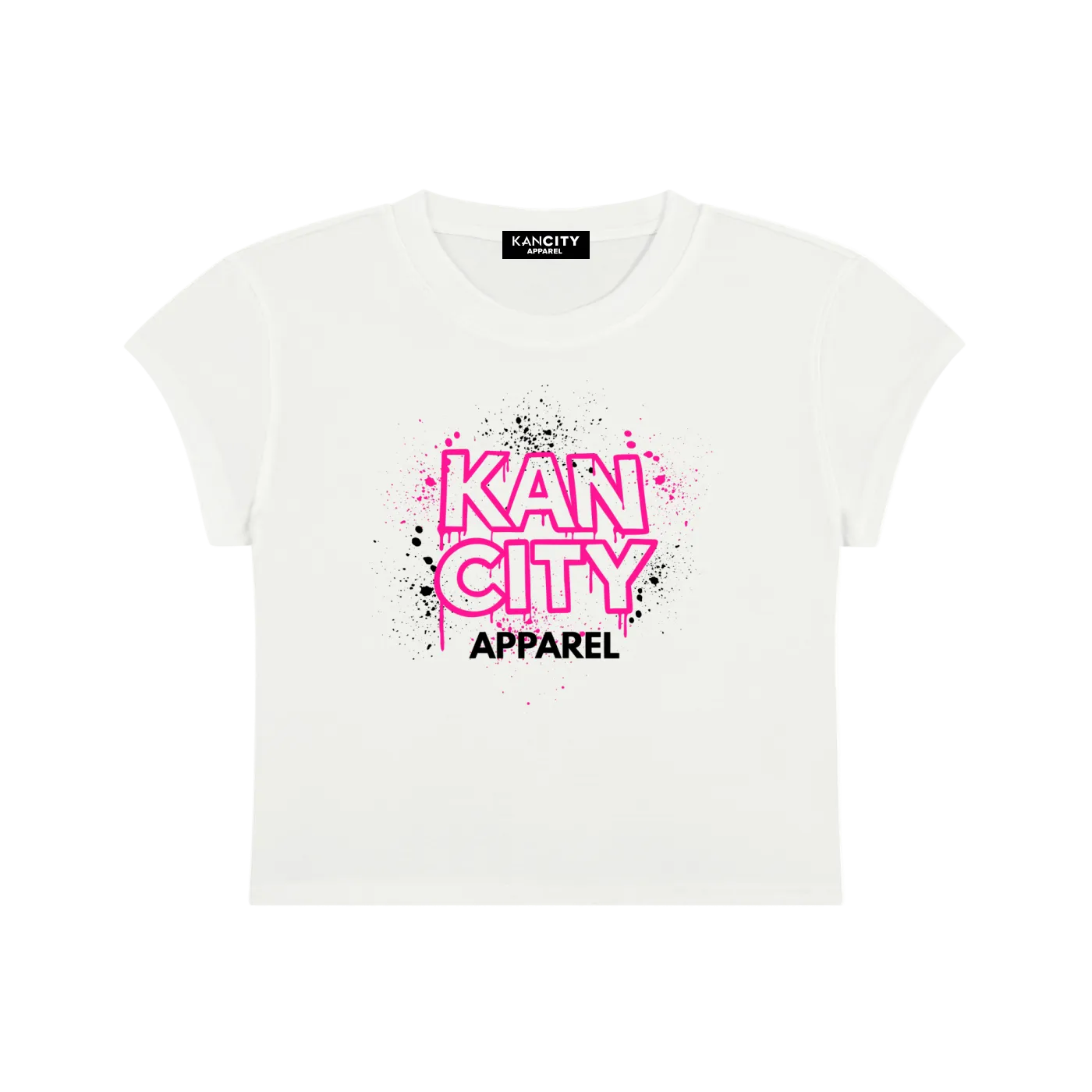 W Kancity Kid MO Slim-Fit Cropped T-Shirt