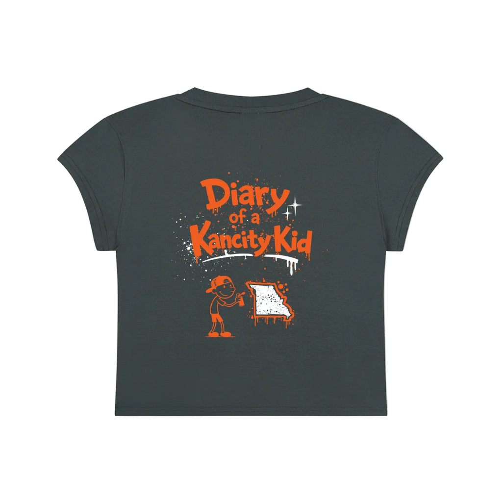 W Kancity Kid MO Slim-Fit Cropped T-Shirt