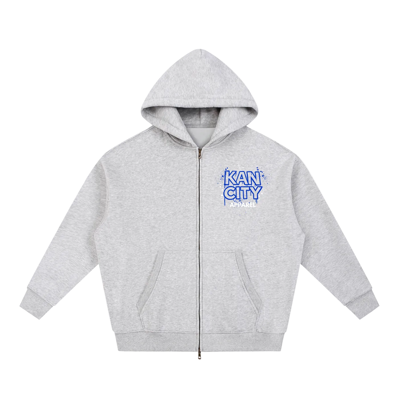 Kancity Kid MO Oversized Zip Hoodie
