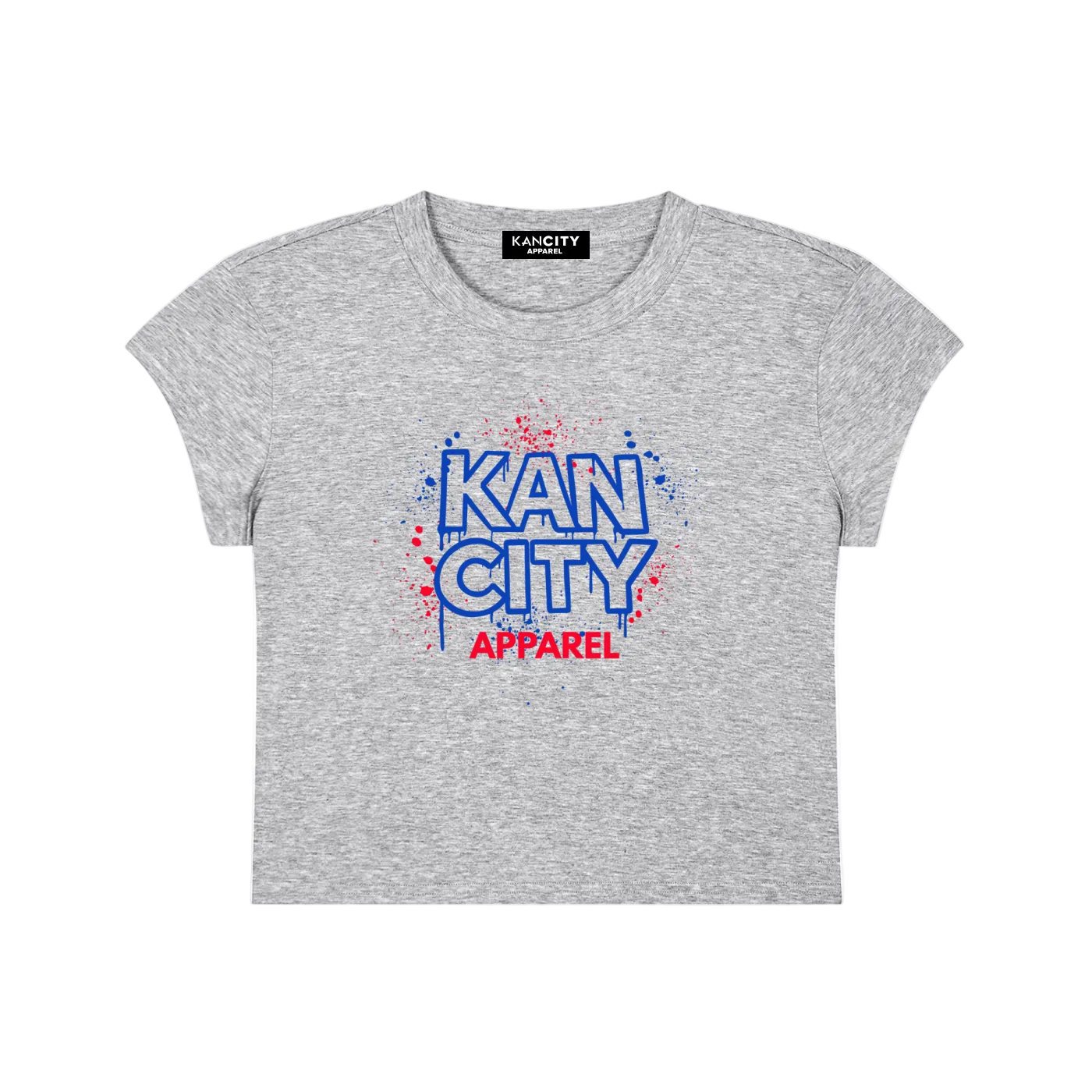 W Kancity Kid KS Slim-Fit Cropped T-Shirt