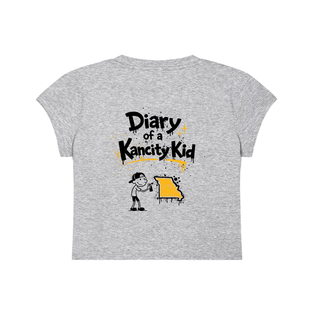 W Kancity Kid MO Slim-Fit Cropped T-Shirt