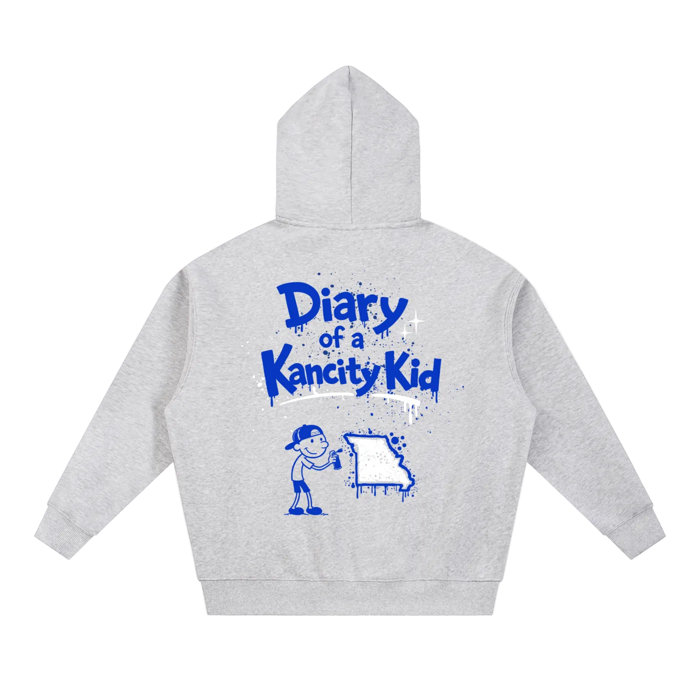 Kancity Kid MO Oversized Zip Hoodie