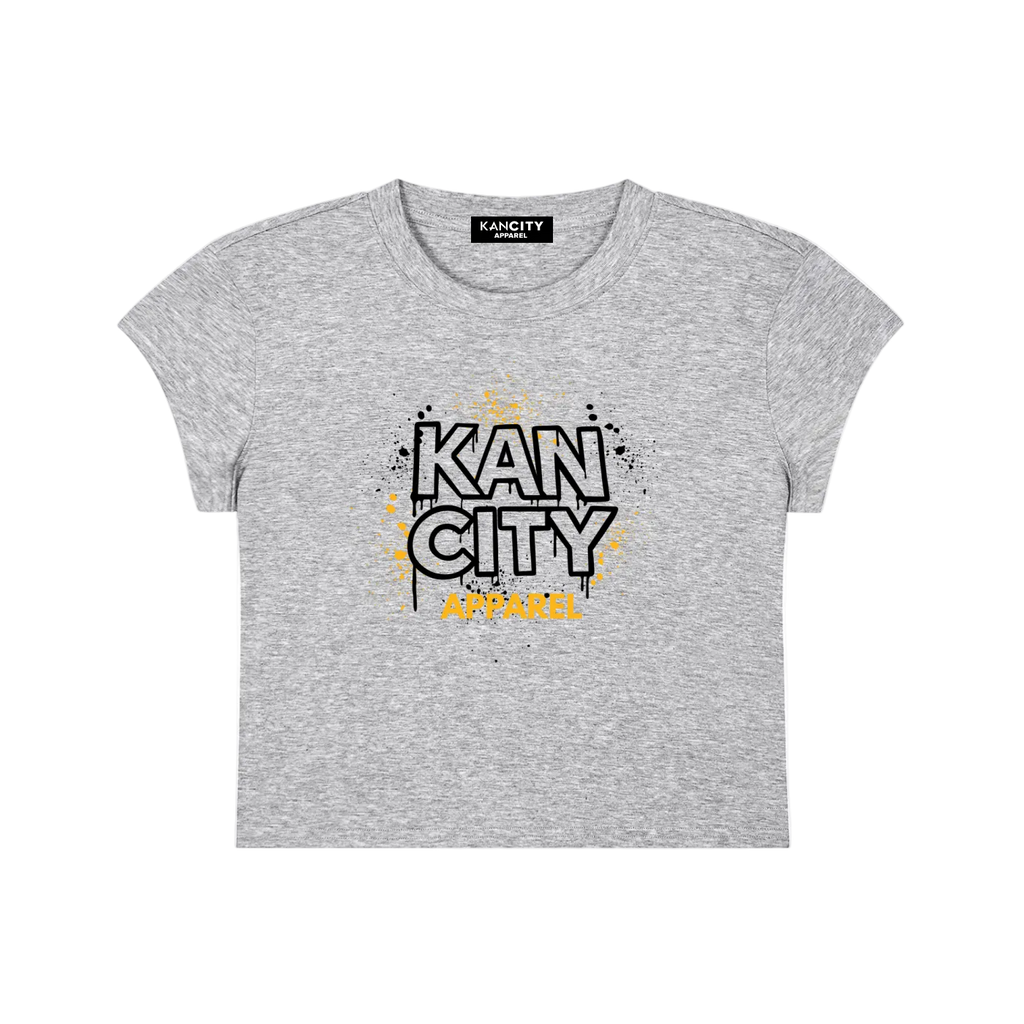 W Kancity Kid MO Slim-Fit Cropped T-Shirt