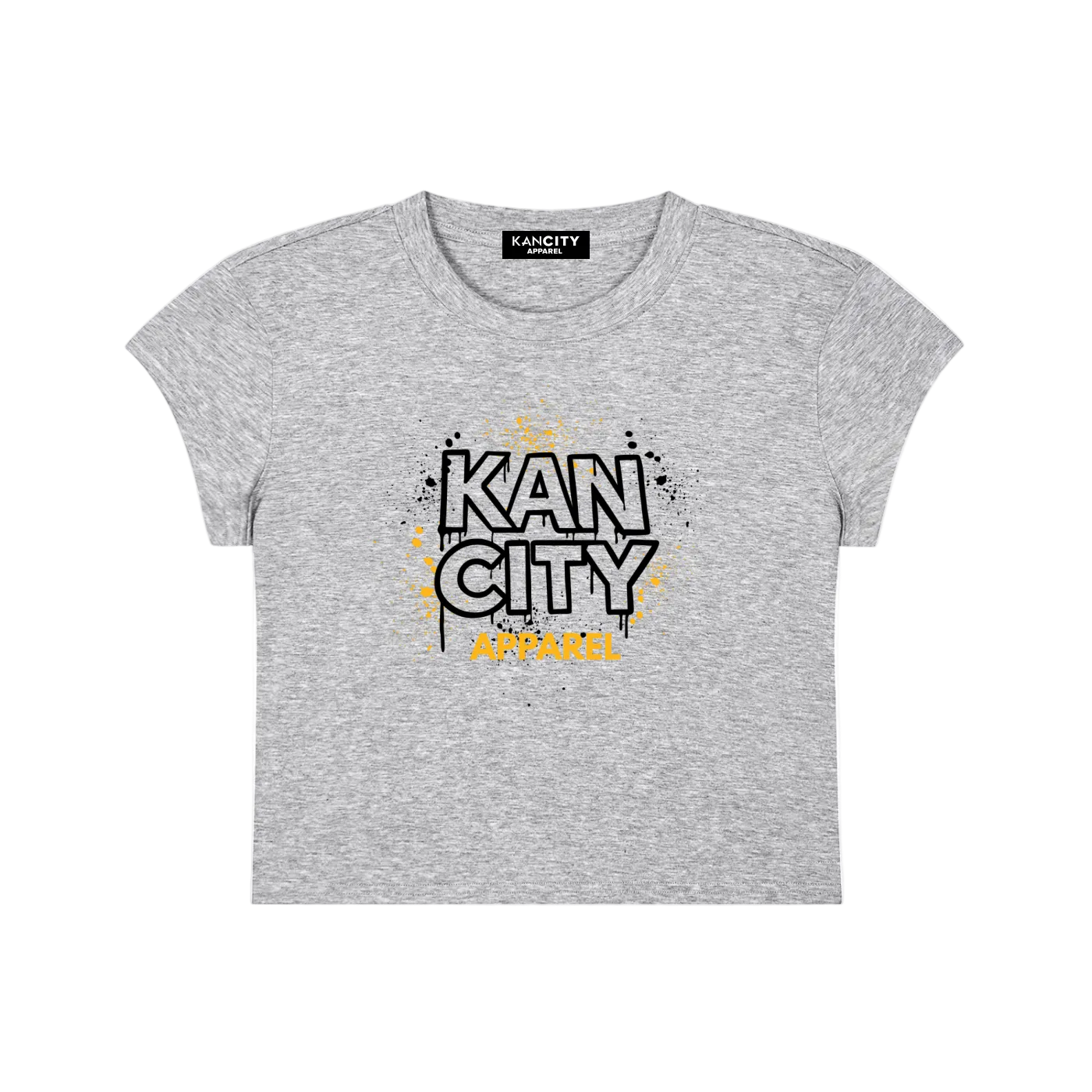 W Kancity Kid MO Slim-Fit Cropped T-Shirt