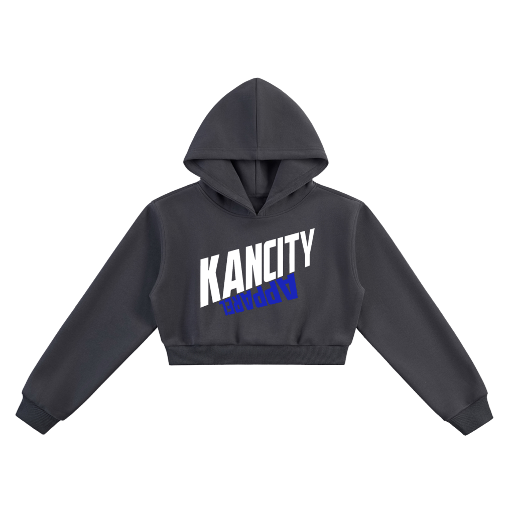W Cropped Kancity KS Hoodie