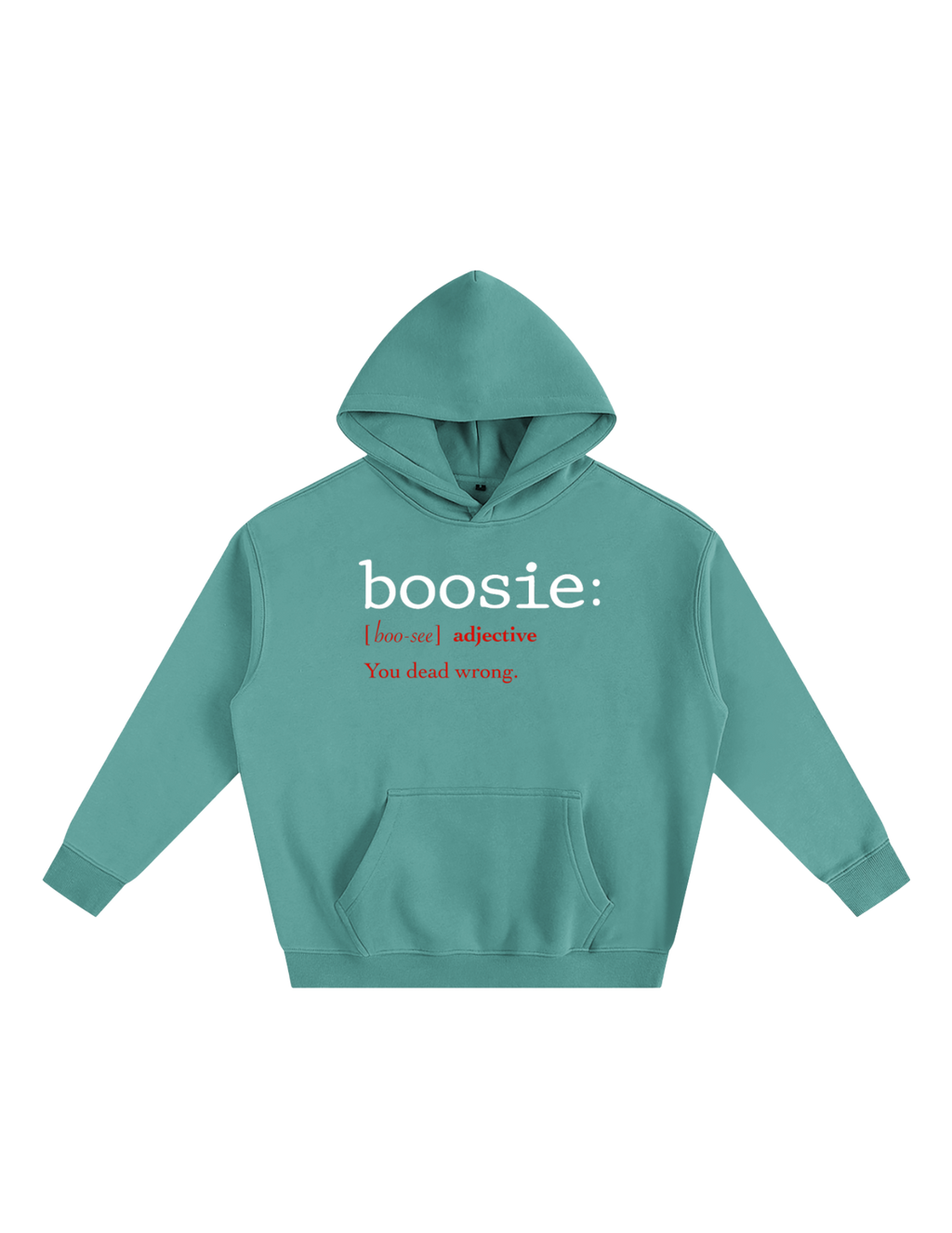 W Boosie Oversized Hoodie