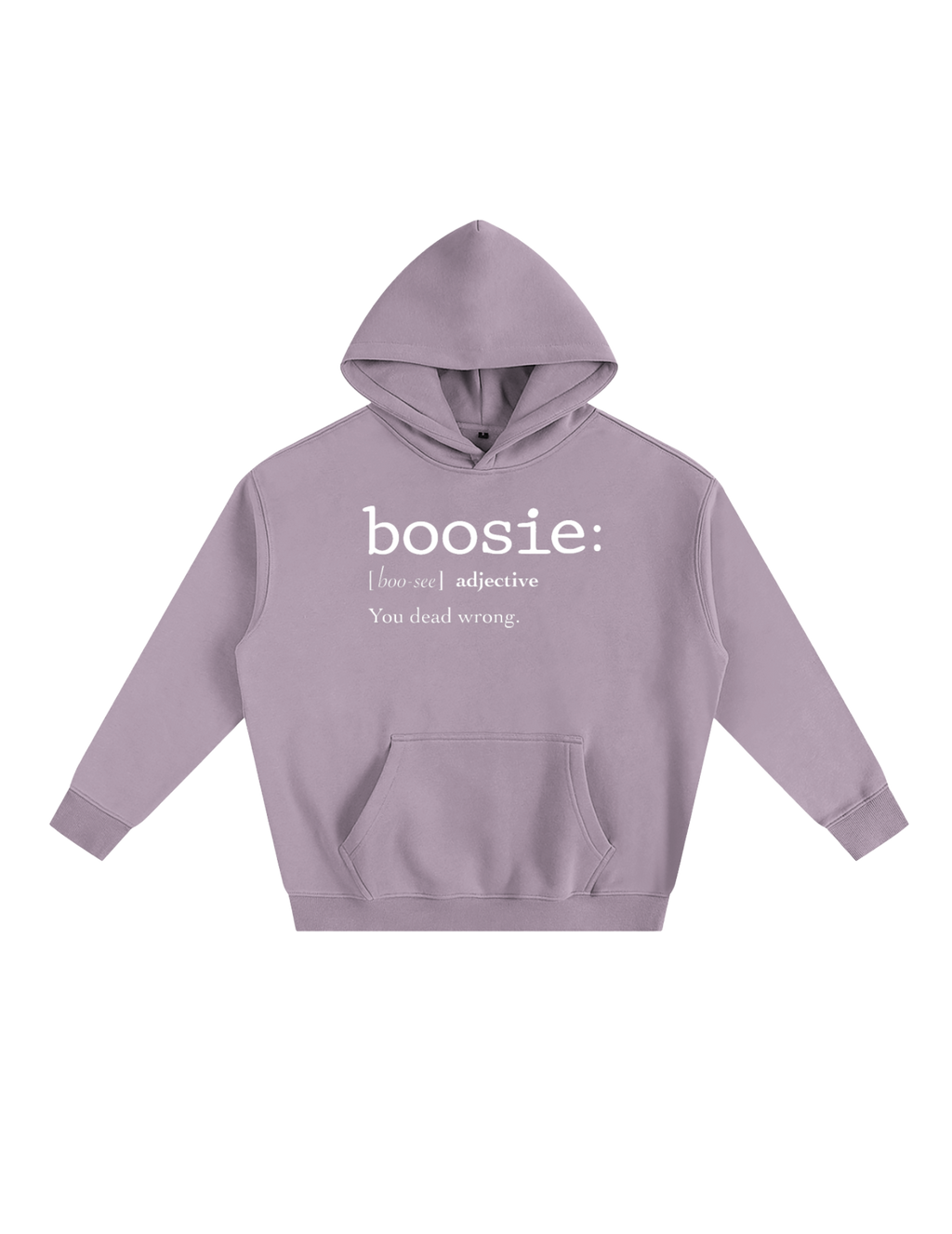 W Boosie Oversized Hoodie