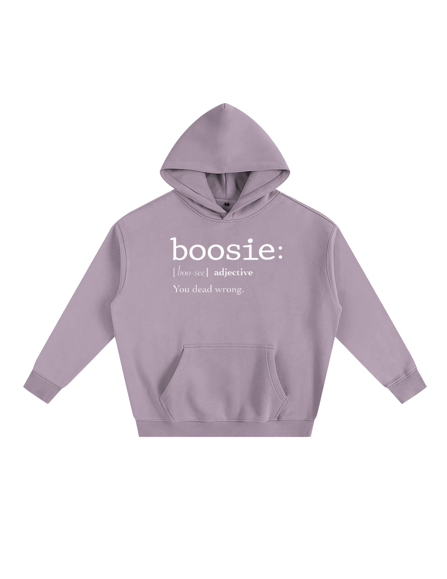 W Boosie Oversized Hoodie