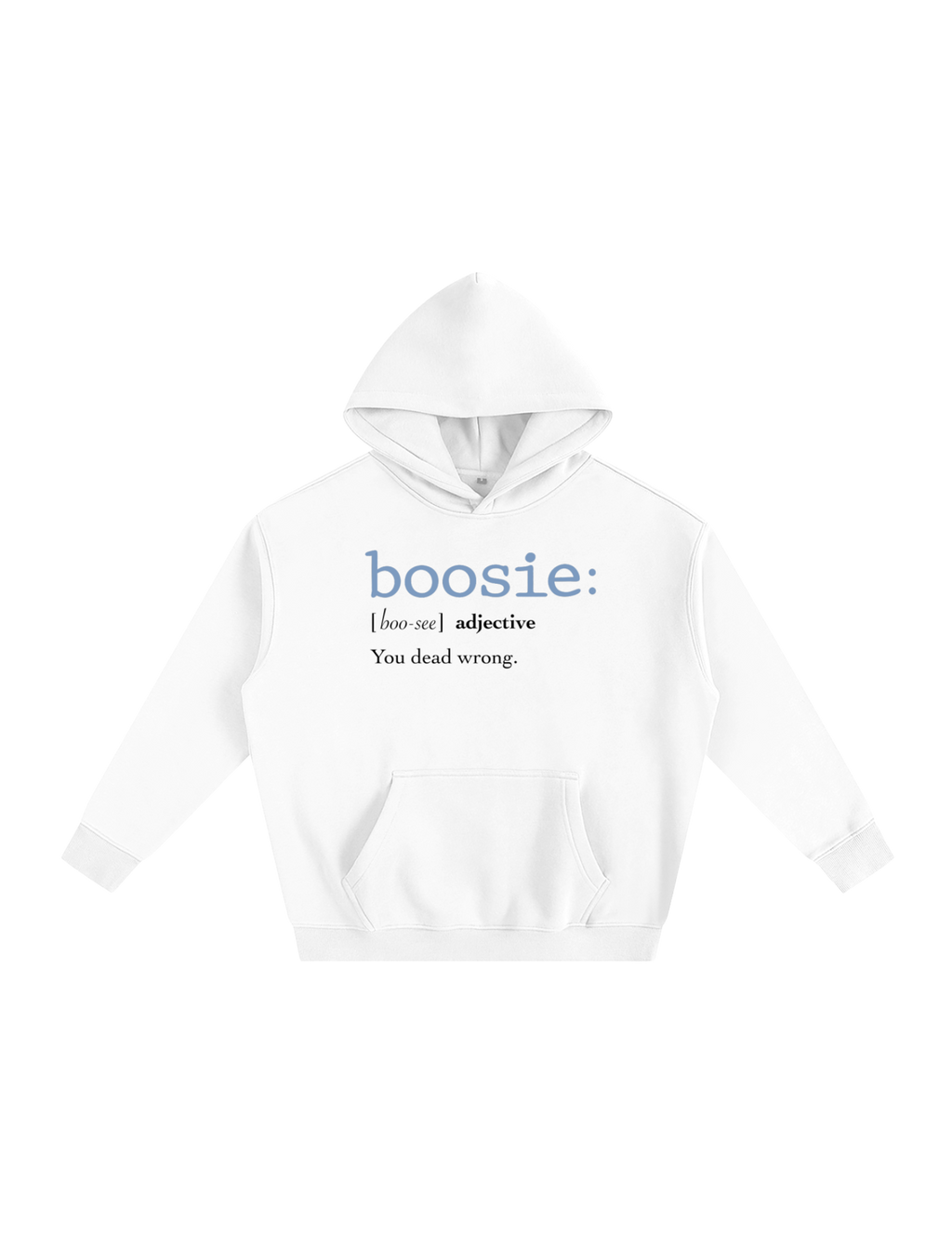 W Boosie Oversized Hoodie