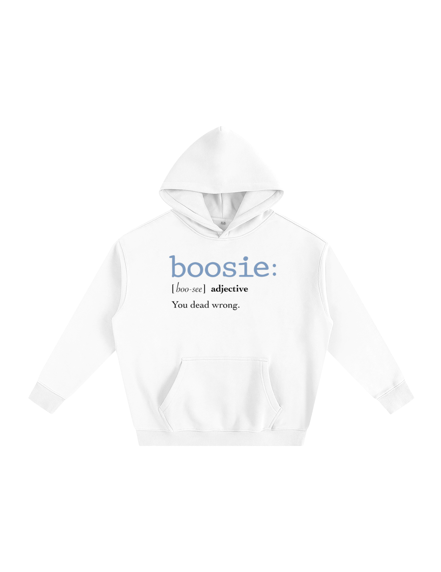 W Boosie Oversized Hoodie