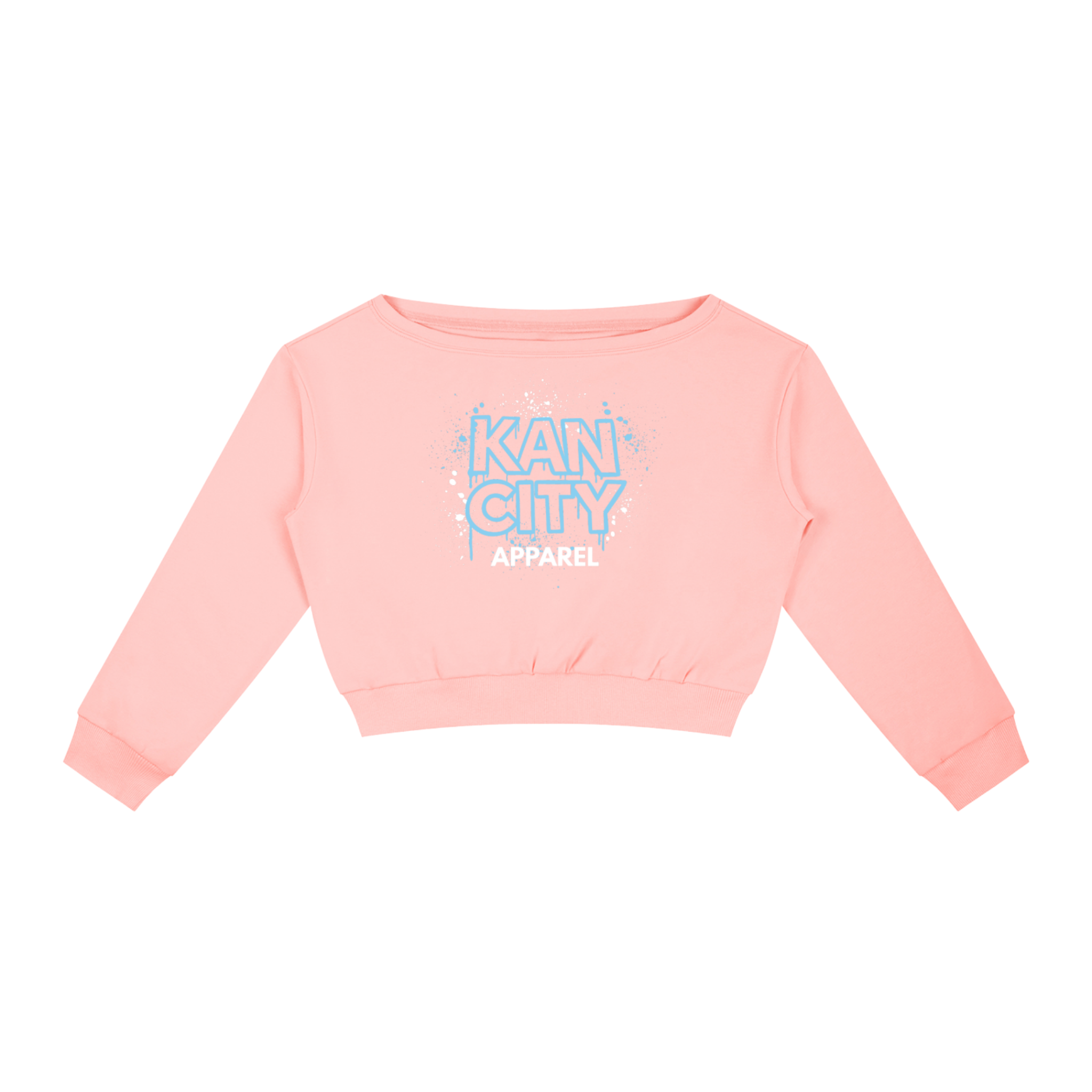W Kancity Kid KS Off-Shoulder Sweatshirt