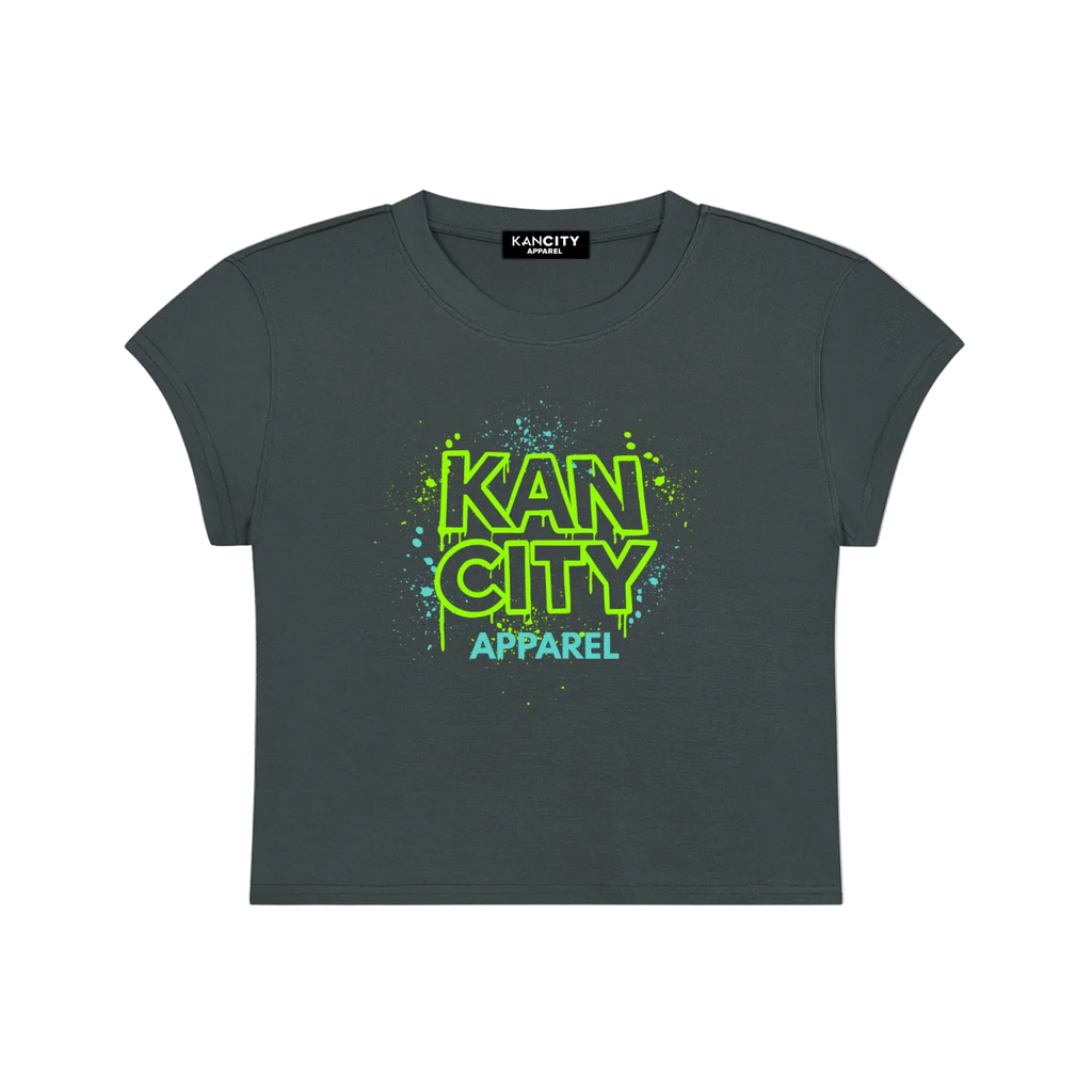 W Kancity Kid MO Slim-Fit Cropped T-Shirt