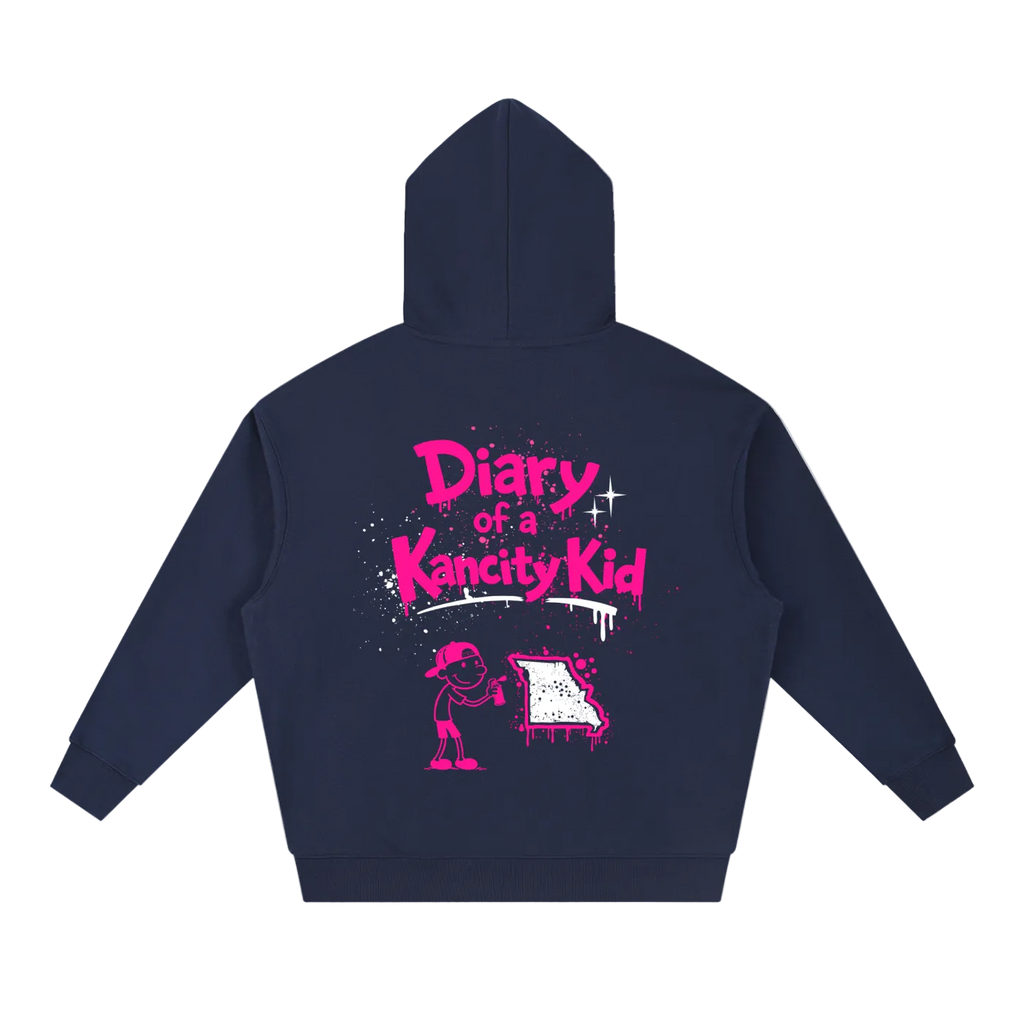 W Kanicty Kid MO Drop-Shoulder Hoodie