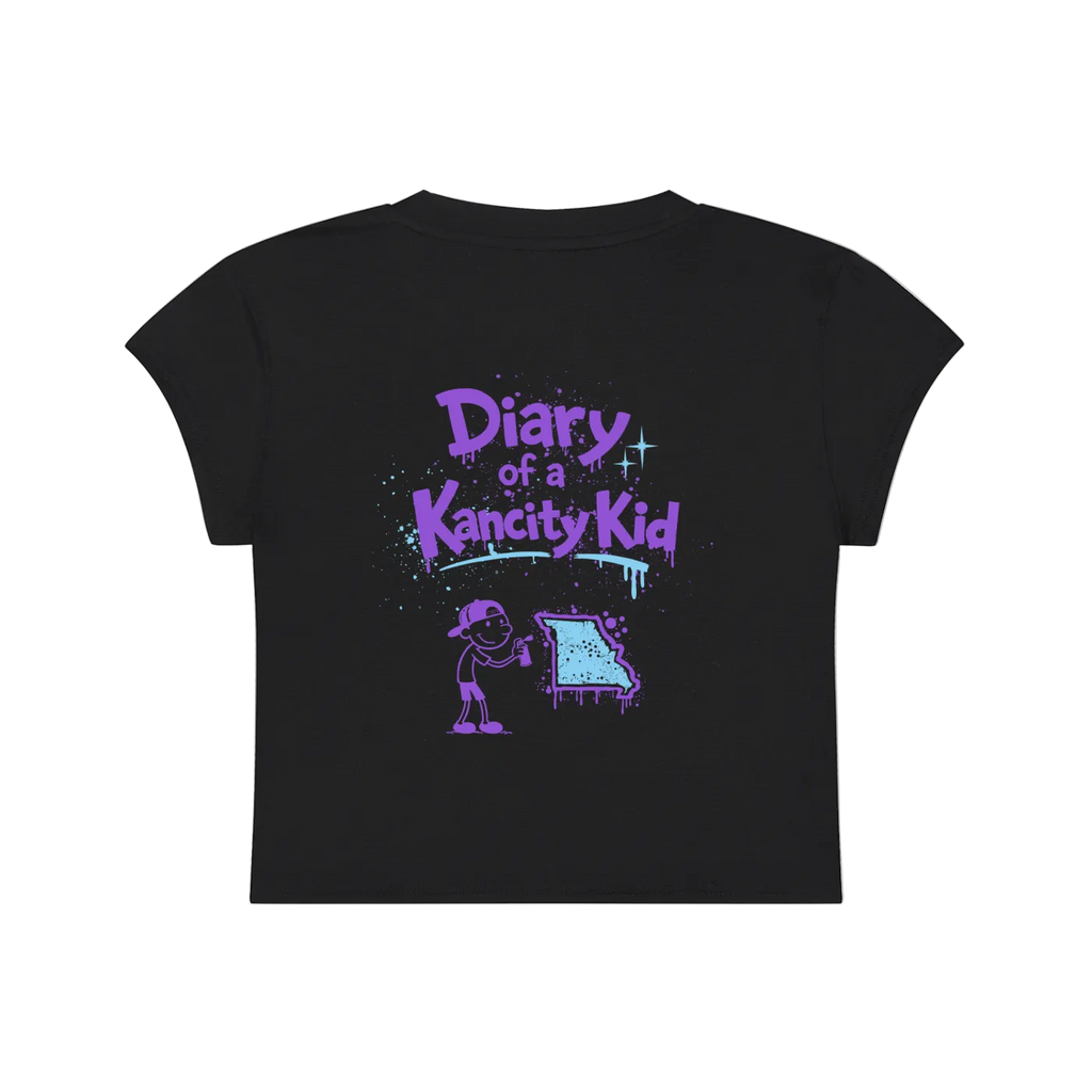W Kancity Kid MO Slim-Fit Cropped T-Shirt