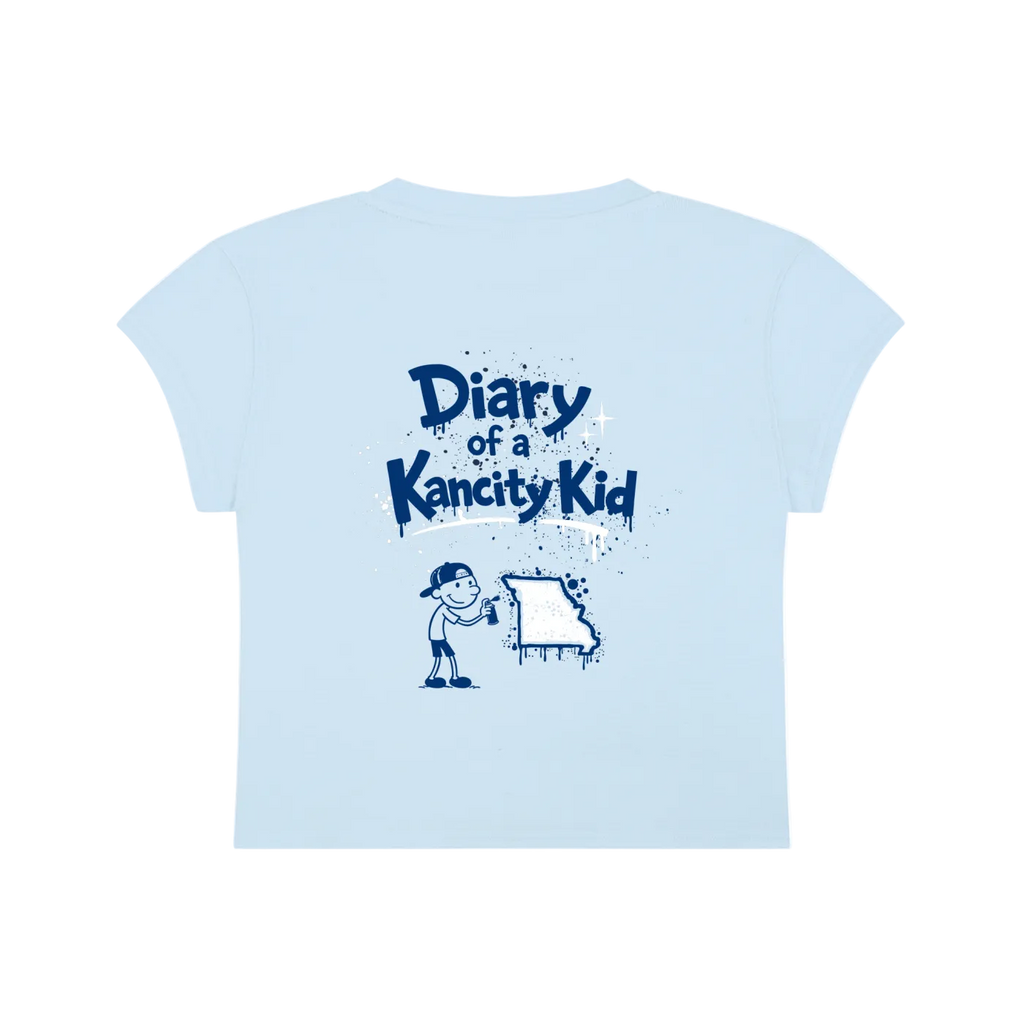 W Kancity Kid MO Slim-Fit Cropped T-Shirt