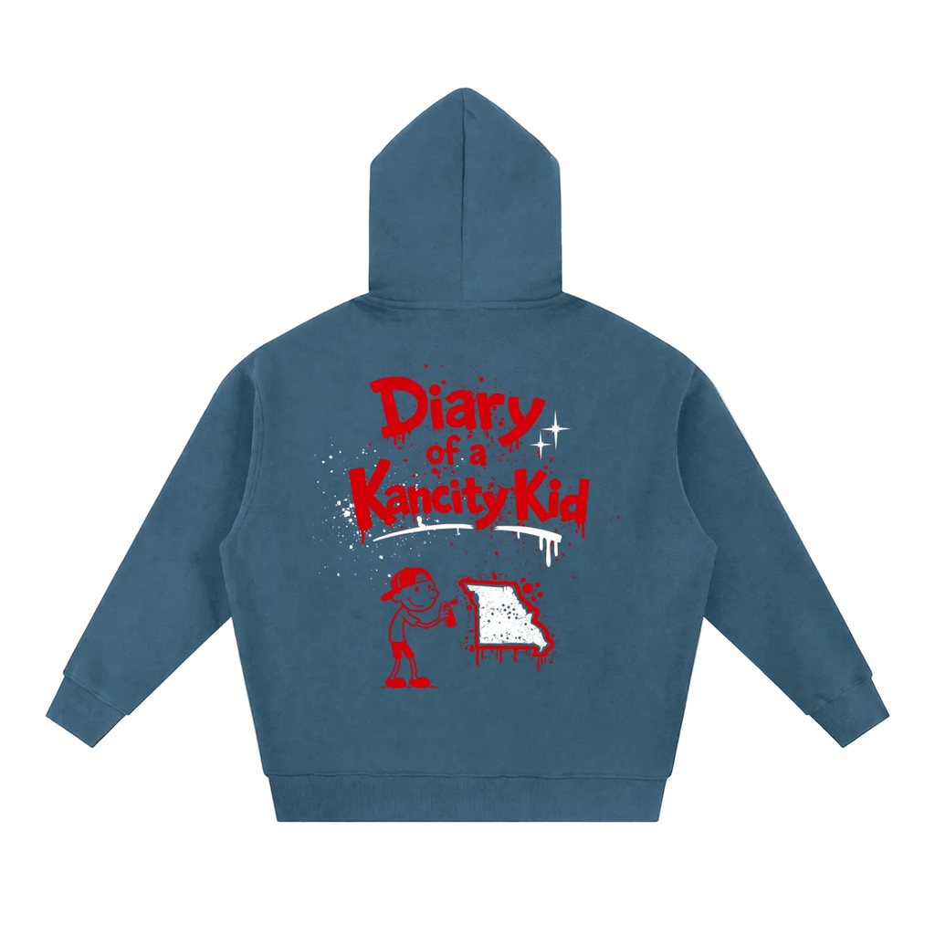 Kancity Kid MO Oversized Zip Hoodie