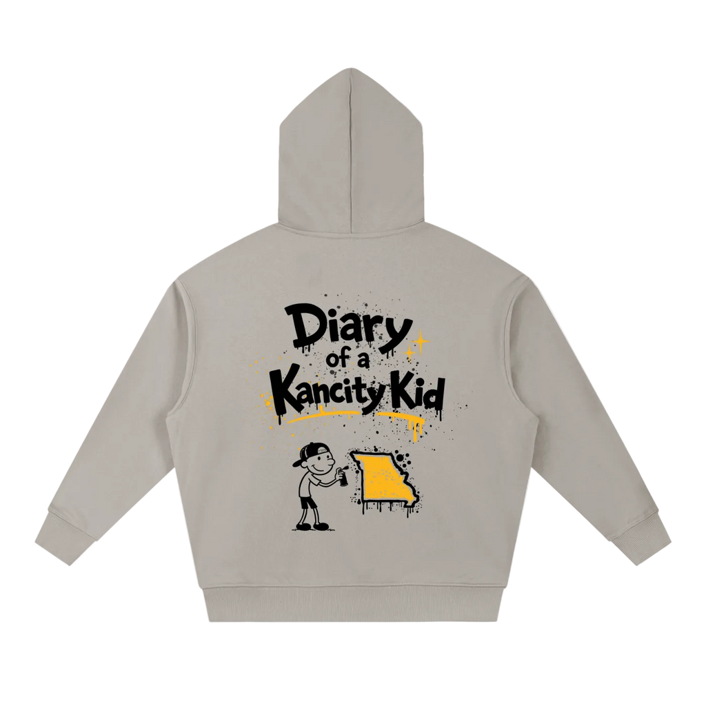 W Kanicty Kid MO Drop-Shoulder Hoodie