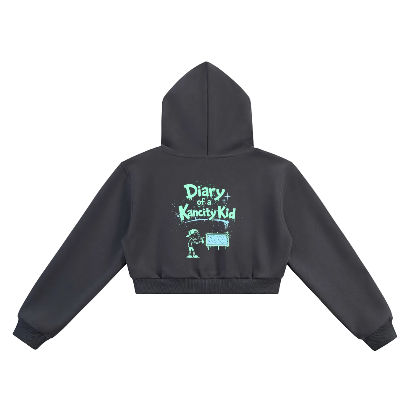 W Kancity Kid KS Cropped Hoodie